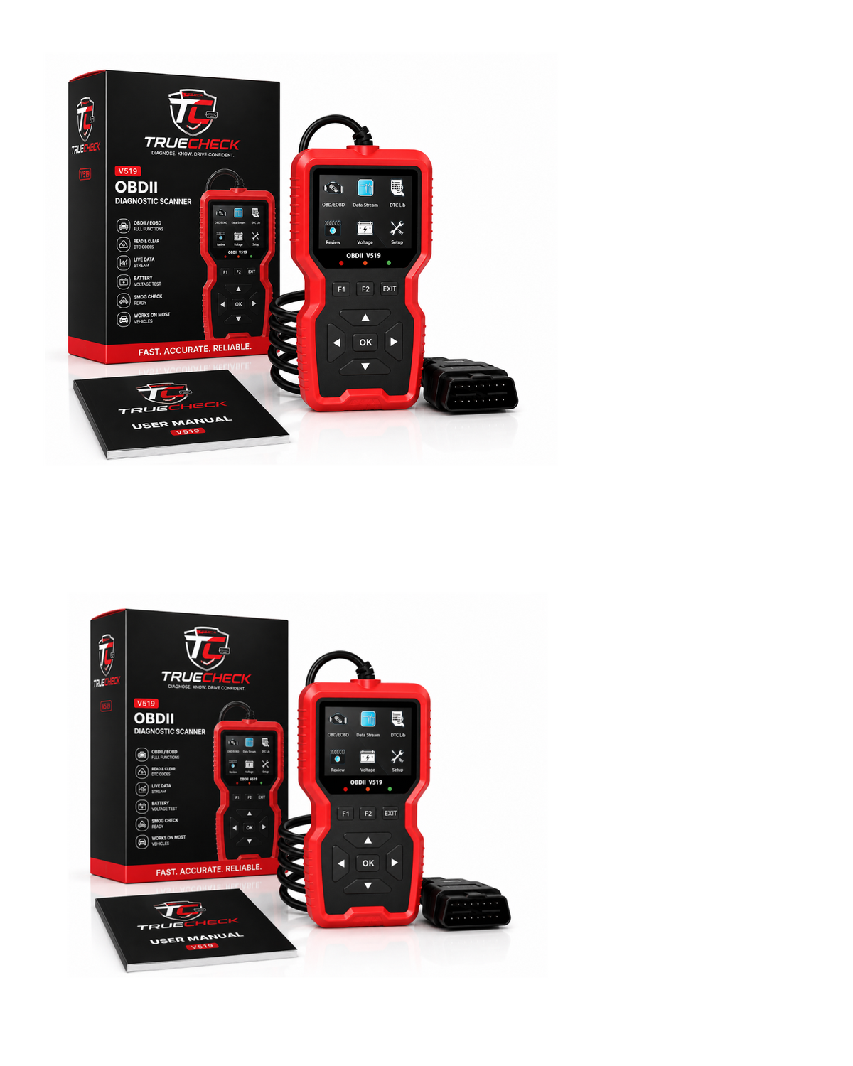 2 x Obd ll (Universal) combo